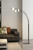 Lampa podłogowa trójka Luberon czarny chrom Aviano Lighting 3051-305