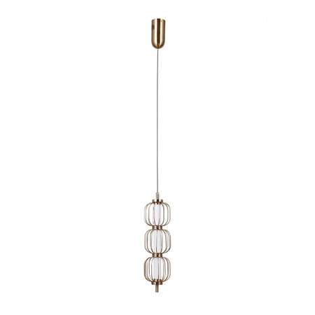 Lampa wisząca Pedro złota LED 3000K Italux PND-34405-3V-HBR