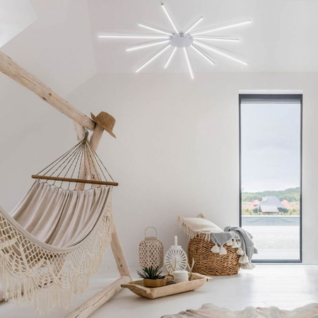 Lampa sufitowa Q-SUNSHINE LED Paul Neuhaus 8295-95 sterowana pilotem funkcja smart