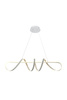 Lampa wisząca LED spiralna TREVANCE duża spirala pozioma Aviano Lighting 6203-0106L