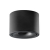 Czarna tuba natynkowa z funkcją CCT COSTA TOP 12W CCT SWITCH BK AZZARDO AZ6033