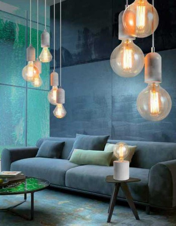 Lampa wisząca beton VOLTA 3 AZzardo AZ2385