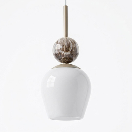 Lampa wisząca pojdeyńcza Carrara 1xE14 Milagro MLP2808
