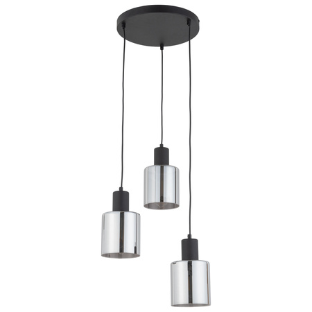SIERRA BLACK LAMPA WISZĄCA 3 TK Lighting 6655