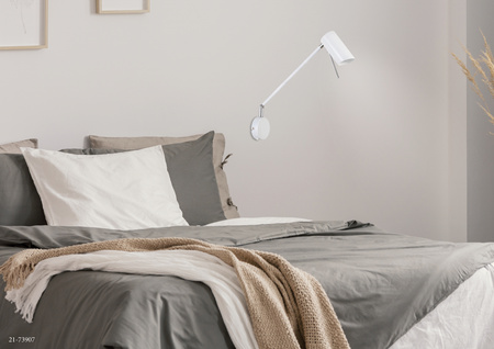 MILLY KINKIET 1X40W GU10 BIAŁY MATOWY Candellux 21-73907