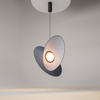 Nowoczesna lampa wisząca z czarnej tkaniny LED 3000K Evolution MOD396PL-L10BL3K Maytoni