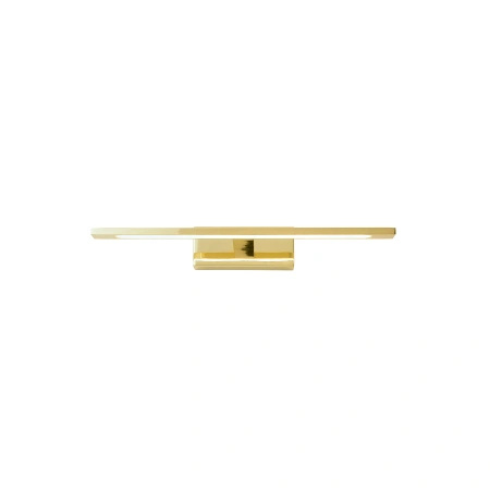 Złoty kinkiet łazienkowy 41,5cm nad lustro Elgidia LED 3500K WL0122-S-GD Yaskr