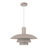 Lampa wisząca pojedyńcza w kolorze kaszmiru FERRO Cashmere 1xE27 Milagro ML2361