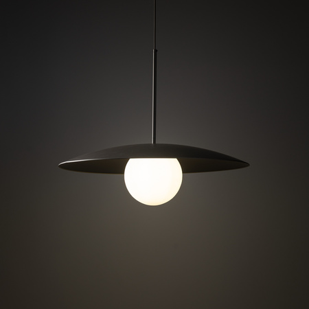 Lampa wisząca SLATE NEW BROWN GLASS 1XE27 Tk Lighting 11347