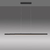 Lampa wisząca liniowa rozsuwana w kolorze antracytowym LED 3000K LUZI Paul Neuhaus 11660-13