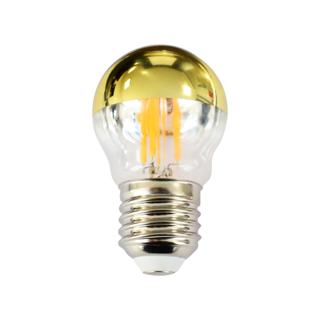 Żarówka Filamentowa LED 4W G45 E27 2700K Half Gold Eko-Light EKZF8011