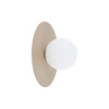 Kinkiet z mleczną szklaną kulą PIXI SABIA 1XG9 Tk Lighting 11334