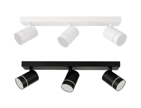 Lampa sufitowa oprawa SELMA BLACK LED Italux SPL-31983-3B-BK