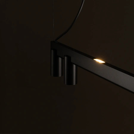 Lampa wisząca czarna FOURTY LINE LED 1200 Nowodvorski 12406