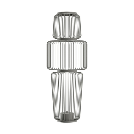 Lampa wisząca druciana w kolorze jedwabistego grafitu 1xGX53 NOME B Nowodvorski 12251