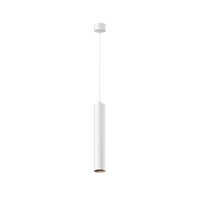 Lampa wisząca biała tuba Focus LED 4000K Maytoni P072PL-L12W4K-1