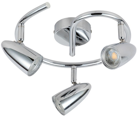 LIBERTY LAMPA SUFITOWA SPIRALA 3X4W LED CHROM Candellux 93-49612