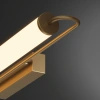 Kinkiet tuba akrylowa Olendria LED 3500K IP44 złoty WL0119-M Yaskr