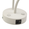 MAJA WHITE KINKIET 2 E27 + G9 + USB TK Lighting 10204