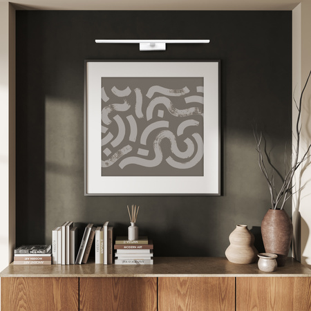 Kinkiet nad lustro, obraz 62cm GALLERY LED WHITE 20W 1xLED Tk Lighting 18206