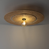Okrągła lampa sufitowa z rafii o średnicy 60cm CALMA SABIA RAFIA 1XE27 Tk Lighting 11351