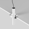 Podtynkowa wysuwana cienka biała tuba LED 3000K Focus T C140TRS-L200-7W3K-W Maytoni