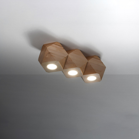 Lampa sufitowa oprawa WOODY Sollux SL.1010