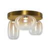 Lampa sufitowa VASO AMBER 12W Milagro ML1414