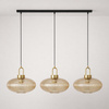 Lampa wisząca z ryflowanymi kloszami ufo AKARI Kaja Lighting K-5856