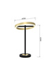Lampka stołowa BREST LED Wofi Premium 8016-104 ze ściemniaczem