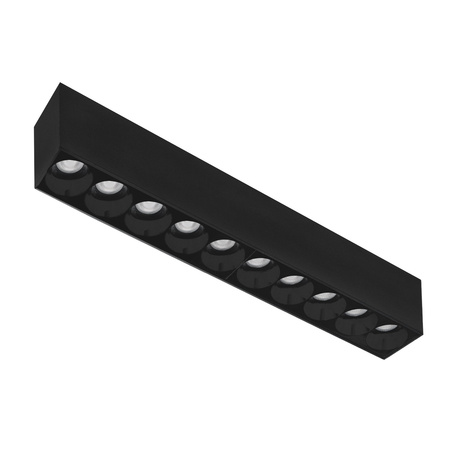 Lampa sufitowa natynkowa prostokątna 26,7cm LED TETRIX 10 20W CCT BK AZZARDO AZ6282
