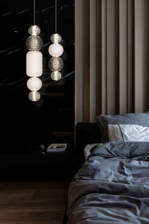 Lampa wisząca KOŁNIERZ LED Maytoni P069PL-L17CH3K