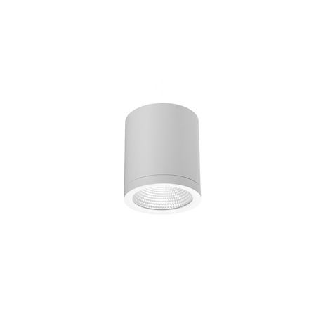 Tuba sufitowa w kolorze białym do łazienki CONYON IP54 10W CCT SWITCH WH AZZARDO AZ6026