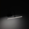 Kinkiet liniowy czarny 45cm – oświetlenie nad lustro lub obraz LED 3000K ARTLINE LED Nowodvorski 11957