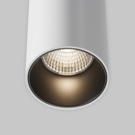 Lampa wisząca tuba biała o średnicy 7,5cm Efir P089PL-15W3K-W Maytoni