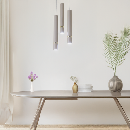 Lampa wisząca JOKER CASHMERE/GOLD 3xGU10 (koło) Milagro MLP2333
