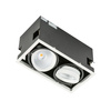 Oprawa podtynkowa sufitowa Vertico Double 4000K podwójna regulowana LED Italux GL7108-2/2X18W 4000K WH+BL
