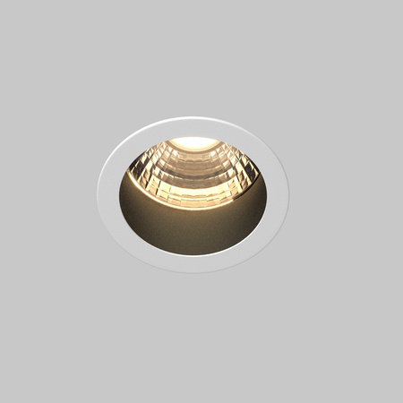 Podtynkowe okragłe oczko sufitowe LED 3000K Minor DL089-5W3K-BW Maytoni