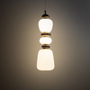 Pojedyńcza lampa wisząca z ceramiki i szkła w stylu Art Deco CERAMIC LED Nowodvorski 11701