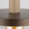 Lampa wisząca nad stół loft SILA SABIA BROWN 1XE27 300 TK Lighting 10757