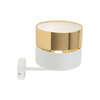 Kinkiet HILTON WHITE/GOLD TK Lighting 4770