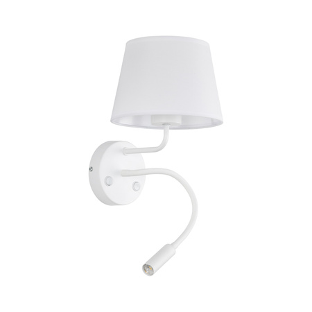 MAJA WHITE KINKIET 2 E27 + G9 TK Lighting 10080