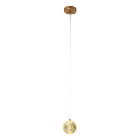 Lampa wisząca Brillant 1 złota LED CCT Light Prestige LP-3303/1P GD