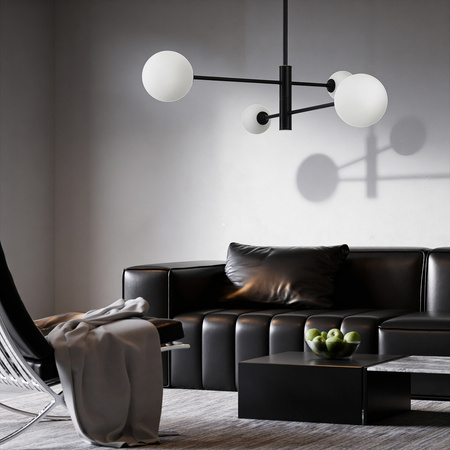 Lampa wisząca Dorado czarna 4xG9 Light Prestige LP-002/4P BK