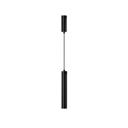 Lampa wisząca czarna tuba z funkcją wyboru barwy światła DAMI 1 18W CCT BK AZZARDO AZ6064