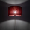 Lampa podłogowa abażur walcowy 50cm w kolorze burgund DALUM 1xE27 Tk Lighting 16230