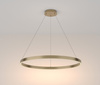 Lampa wisząca RIM LED 80cm Maytoni mosiądz MOD058PL-L42BS4K