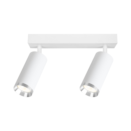 Oprawa Mica Spot Biały + Chrom 2xGU10 Milagro ML2097