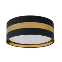 Lampa sufitowa plafon czarno złoty PARIS TK Lighting 4381