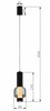 Lampa wisząca pojedyncza RONDA  Aviano Lighting 6224-0110